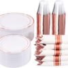 350-Piece Gold Disposable Plates and Cutlery Set - Premium 10.25" Dinner Plates, 7.5" Dessert Plates, 9oz Cups & Cutlery for Weddings, Catering Events - 50 Guest Service - Elegant & Sturdy